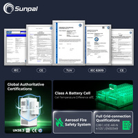 Système solaire hybride tout-en-un ESS personnalisé en conteneur 64 kWh 50 kW 40 kW 30 kW Sunpal