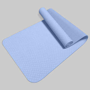 Dropshipping ZJFIT Tapete de <span class=keywords><strong>Yoga</strong></span> Ecológico de Doble Capa de 6mm TPE, Rectangular, con Correa de Transporte, Antideslizante, Plegable, Duradero, con Logotipo Personalizado, Protección UV - Product Image 3