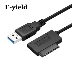 E-yield Slimline Sata To Usb 3.0 Adapter Cable For <b>Optical</b> <b>Drives</b> - Product Image 1