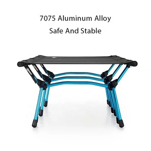 Aluminium métal extérieur  Camping randonnée <span class=keywords><strong>pliant</strong></span> <span class=keywords><strong>lit</strong></span> de couchage <span class=keywords><strong>lit</strong></span> de Camp pour adultes - Product Image 2