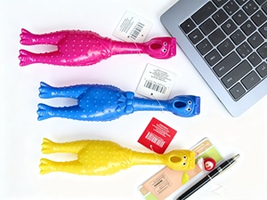 Juguete de Dinosaurio de PVC Multicolor, Suave, Chirriante y Divertido, para Bebés de 1 a 3 y de 5 a 7 Años, Alivio del Estrés y Diversión Sensorial - Product Image 4