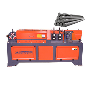 High Efficiency <b>Hydraulic</b> Automatic Straightener and Cutting Machine Motor Steel Rod Straightener - Product Image 1