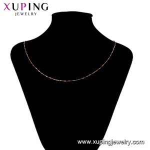 <span class=keywords><strong>Xuping</strong></span> 46211, moda, precio de promoción, joyería, collar de cadena chapado en oro de 18k 2020 - Product Image 6