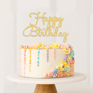 Adornos <span class=keywords><strong>para</strong></span> Cupcakes <span class=keywords><strong>de</strong></span> <span class=keywords><strong>Cumpleaños</strong></span> con Brillo, Palillos Decorativos <span class=keywords><strong>para</strong></span> Cupcakes <span class=keywords><strong>para</strong></span> Celebrar Fiestas <span class=keywords><strong>de</strong></span> <span class=keywords><strong>Cumpleaños</strong></span>, Suministros <span class=keywords><strong>de</strong></span> Decoración <span class=keywords><strong>para</strong></span> <span class=keywords><strong>Pasteles</strong></span> - Product Image 3