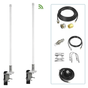Amplificateur de signal 4G étanche pour extérieur, antenne en fibre de verre haute performance 698-2700 MHz 60 cm 6,5 dBi N-Femelle pour communication Starlink - Product Image 2