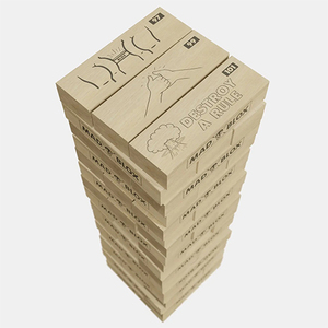 Nhà Máy Bán Hàng Trực Tiếp Dành Cho Người Lớn Đảng Bằng Gỗ Say Rượu Tháp Đồ Chơi Vui Vẻ Uống Trò Chơi Xếp Chồng Khối Nhào lộn Tháp Đảng Trang Trí - Product Image 5