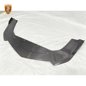 Lèvre de pare-chocs avant en fibre de carbone <span class=keywords><strong>LP750</strong></span> <span class=keywords><strong>SV</strong></span> pour <span class=keywords><strong>Lamborghini</strong></span> Aventador <span class=keywords><strong>LP750</strong></span>, séparateur avant - Product Image 2