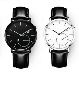 Nieuwe Goede Prijs Luxe Mode Heren Stijl Lederen Band Waterdichte Polshorlojes Hombre Heren Horloge