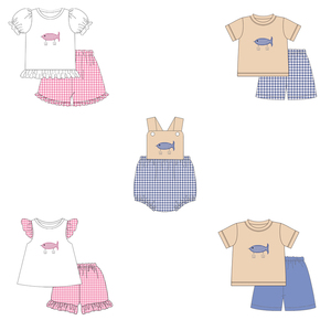 Bộ Quần Áo Trẻ Em Boyis, Đính Hình Lưỡi Câu, Phong Cách Thường Ngày - Product Image 6