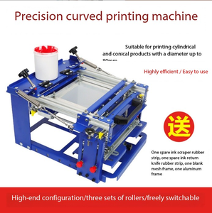 Hướng dẫn sử dụng & bán tự động xi lanh màn hình cong in ấn Báo Chí cho cốc ly chai thủy tinh & hình Trụ sản phẩm - Product Image 4