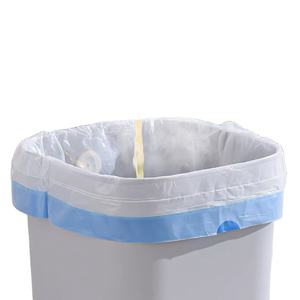 Bolsas de Basura de Cocina Personalizables, Ecológicas, Degradables, de PE con Cordón, Plástico Retráctil - Product Image 6