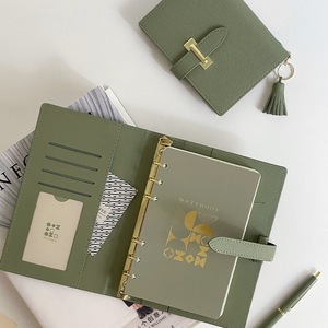 Tùy chỉnh <span class=keywords><strong>mini</strong></span> A7 PU da Loose-Leaf trường Tạp Chí cho cô gái-cá nhân Nhật ký kế hoạch máy tính xách tay - Product Image 3