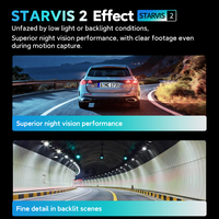 Caméra embarquée AI 4K avant et arrière avec WiFi, GPS, ADAS, assistance au conducteur, vision nocturne Sony 678, capteur G, enregistrement en boucle pour voitures