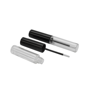 Tube de brillant à lèvres mini blanc 1,5 ml en plastique, design simple, étiquette privée unique, transparent, sérigraphie, vente en gros - Product Image 3