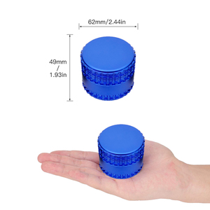 מותאם אישית לוגו חדש 4 שכבות אלומיניום צמחים טבק הרב מטחנות מגנט מטחנות עישון - Product Image 3