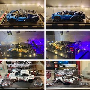 스케일 모델 자동차를위한 맞춤형 클리어 모던 럭셔리 분리형 아크릴 디스플레이 케이스 - Product Image 2