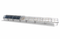 Lage prijzen zonne-droger Samagra C60 Hoge kwaliteit voedselveilige roestvrijstalen trays Geforceerde convectie 20kg/u capaciteit Opvouwbaar 64