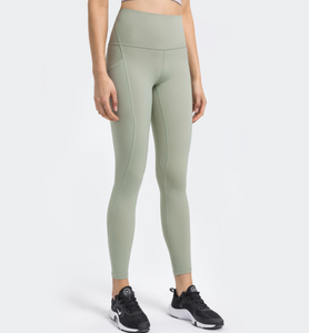 Leggings de Yoga de Cintura Alta para Mujer, Bolsillo Lateral con Solapa, Pantalones Deportivos de Yoga, Levanta Glúteos y Adelgaza, Transpirables, <span class=keywords><strong>DL126</strong></span> - Product Image 2