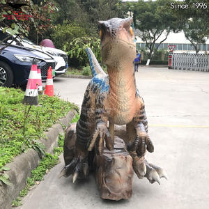 Parc d'attractions jurassique, dinosaure intelligent animatronique à IA, velociraptor, dinosaures marcheurs - Product Image 5