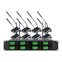 Nouvel Arrivage Système de Microphone Sans Fil Portable Professionnel UHF 8/6/4/2 Canaux – Kit Micro Karaoké pour Spectacles Scéniques