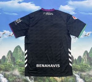 25-26 मालागा दो बाहर फुटबॉल जर्सी की पुरुषों की फुटबॉल शर्ट 100% पॉलिएस्टर गर्मी-हस्तांतरण मुद्रित कैमसा डे - Product Image 2