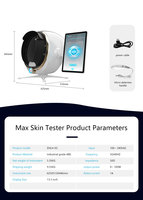 Système intelligent d'analyse faciale et de test cutané Moji AI Magic Mirror 2026