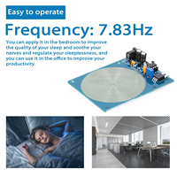 Générateur de résonance d'ondes Schumann 7.83Hz Résonateur audio d'impulsions à fréquence ultra-basse Interface USB Indicateur lumineux fonction marche-arrêt
