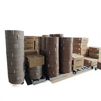 Bande de chant PVC moderne, résistante à l'eau, écologique, à grain de bois, pour pièces de meubles, en rouleaux, protectrice