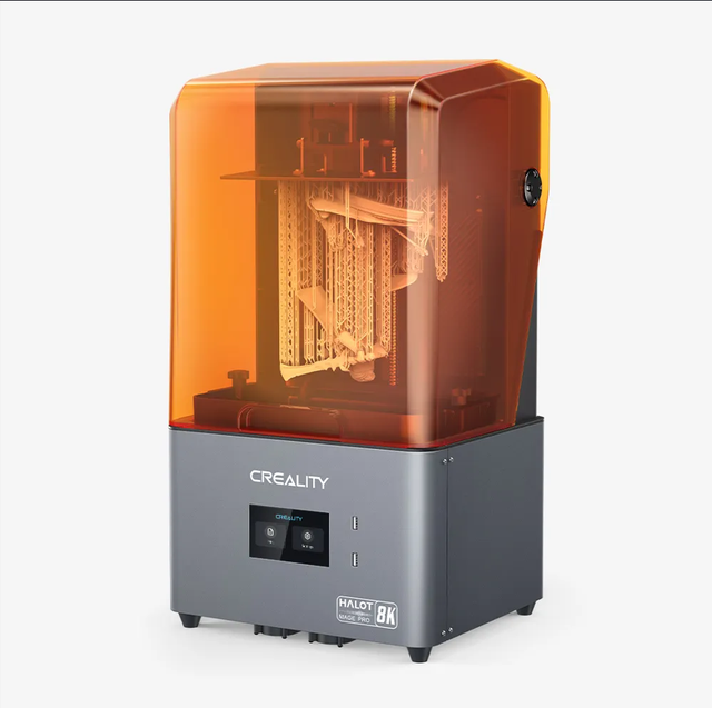 Creality HALOT-MAGE PRO 8K Resin 3D Printer 170mm/h High Speed with Auto Resin Pump Air Purifier 10.3 Inch LCD 228*128*230mm