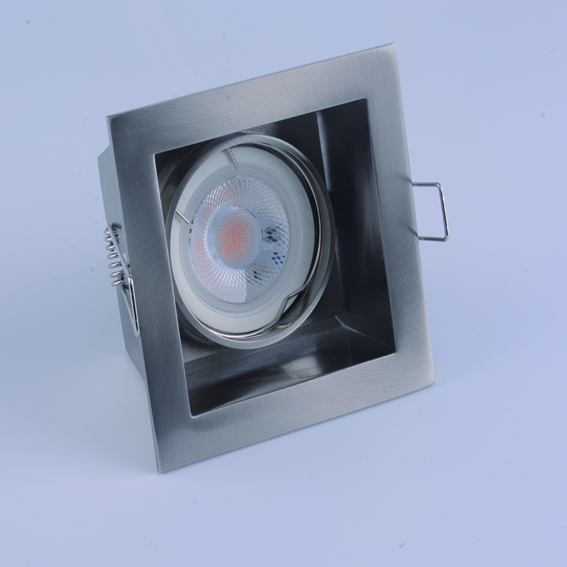 MR1 6 Fixture Recessed Downlights Frame Adjustable GU10 Spotlight