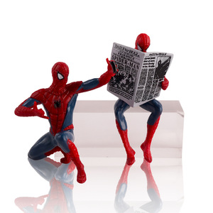 Figurine d'<span class=keywords><strong>action</strong></span> de héros de dessin animé, mini-ornement, poupée à suspendre pour tasse et décoration d'ordinateur, <span class=keywords><strong>voiture</strong></span> et bureau à domicile - Product Image 5