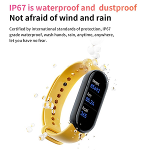 Bracelet intelligent <span class=keywords><strong>M6</strong></span>, moniteur d'activité physique, moniteur <span class=keywords><strong>de</strong></span> fréquence cardiaque et <span class=keywords><strong>de</strong></span> pression artérielle, montre <span class=keywords><strong>de</strong></span> sport, bracelet étanche pour hommes et femmes - Product Image 4