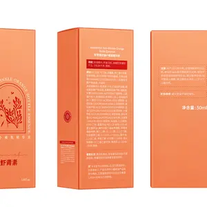 Wholesale OEM private label Astaxanthin Essence Anti-Wrinkle Lock Hydrating Orange Bottle Essence