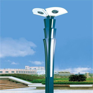 Muli Color Landscape <b>Bollard</b> <b>Light</b> 3500K Warm White IP66 AC 220V Button Control 10-Year Warranty <b>Solar</b> Battery Ra90 5000lm - Product Image 6
