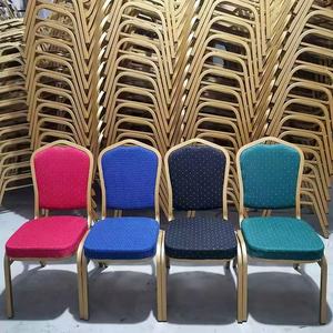Sillas al por Mayor <span class=keywords><strong>para</strong></span> Hoteles de Lujo, Elegantes y Sofisticadas de Metal Dorado, Hierro y Acero Apilables <span class=keywords><strong>para</strong></span> Alquiler en Bodas, Banquetes y <span class=keywords><strong>Eventos</strong></span> Especiales - Product Image 5