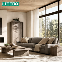 Nouveau design, canapé en cuir véritable personnalisable, ensemble de canapés modulaires, structure en bois massif, élégant pour la maison, le bureau, la villa, le hall