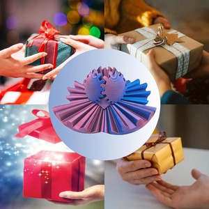 Nouveau design 2026 : Jouet anti-stress relaxant, jouet sensoriel pour l'autisme, Fidget Spinners à billes d'engrenage imprimées en 3D, Spin Ball - Product Image 4