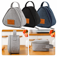 Mini Triangle Rice Ball Thermische lunchtas Draagbare buitensnack Geïsoleerde koeltas Voedselopbergtas