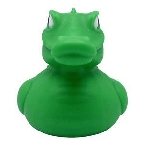 Mới nhất PVC Squeaky 9.7 cm Gator cao su vịt cá sấu logo Bath đồ chơi số lượng lớn in động vật cho trẻ mới biết đi bồn tắm thẳng đứng <span class=keywords><strong>Float</strong></span> đồ chơi - Product Image 3