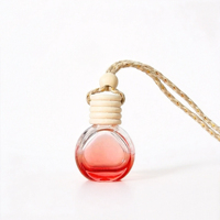Diffuseur d'huile aromatique pour voiture, flacon en verre suspendu, parfum pour voiture, couleur personnalisée, 10 ml