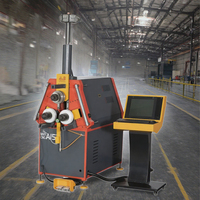Rouleau de profil de tôle en aluminium électrique industriel professionnel à 3 rouleaux formant la machine à cintrer nouveau moteur de laminoir à froid
