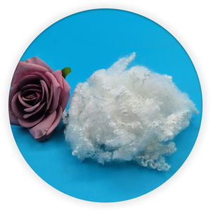 Meilleure vente fibre de remplissage en polyester HCS vierge antibactérienne 3D * 64mm - Product Image 1