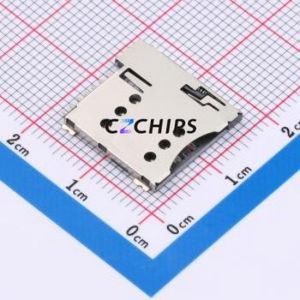 SMO-200-P7 SIM Card Connector SMD Connector Self-Return Type Micro SIM Card Card Holder 1.35mm - Product Image 1