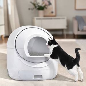 Bac à litière pour chat autonettoyant intelligent de 70 L avec contrôle par application et contrôle des odeurs - Personnalisation disponible - Product Image 1