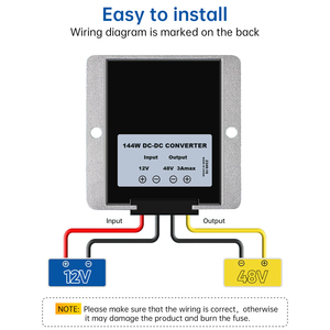 ตัวแปลงไฟ EDUP Starlink Boost <span class=keywords><strong>Converter</strong></span> แปลงไฟจาก 12V เป็น 48V 3A DC ตัวเพิ่มแรงดันไฟฟ้า ชุด Starlink V2 - อุปกรณ์เสริมสำหรับ EP-PW9603 - Product Image 2