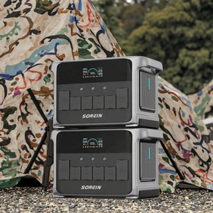 เครื่องกำเนิดไฟฟ้าพลังงานแสงอาทิตย์แบบพกพา Sorein 2400w แบตเตอรี่ลิเธียม  สถานีพลังงานสำรองสำหรับระเบียง 2000w พร้อมที่เก็บพลังงาน - Product Image 2