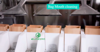 Machine d'emballage linéaire de 1 kg pour la farine, machine de remplissage linéaire de sachets en papier, 30 à 40 sacs/min, machine d'emballage de farine