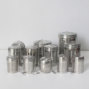 Colador de Té de Acero Inoxidable 304 con Tapa Roscada Delgada Actualizada, Infusor de Té Reutilizable de Malla Extra Fina para Preparar Té Suelto - Product Image 6