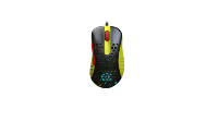 Sensor optik PixArt komputer tren baru 2026 cangkang sarang lebah ringan 6400 DPI 6 tombol LED Mouse PC game berkabel