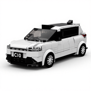 Kit de Bloques de Construcción de Motocicletas de Marca Automotriz Personalizadas, para Exhibición, Coleccionables y Regalos Promocionales - Product Image 1